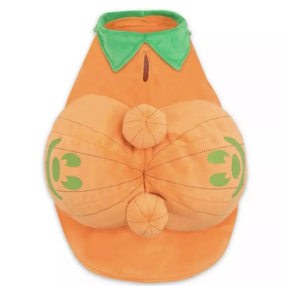 Disney Parks Mickey Jack O Lantern Pumpkin Glow in The Dark Dog Costume Medium